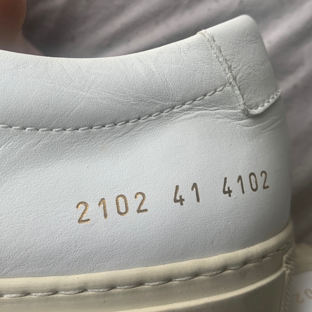 Common Projects EU 41 US 8 UK 9